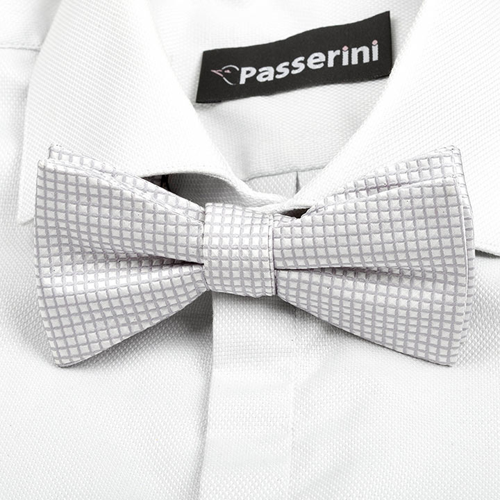 Passerini/Am Felicien White pánský motýlek se vzorkem