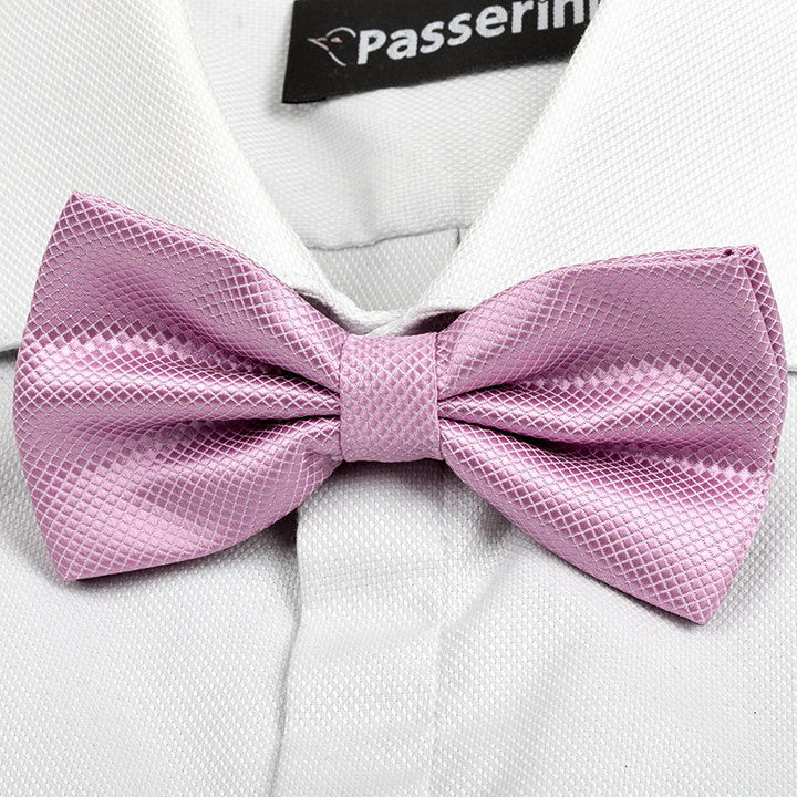 Passerini/Am Achille Light Violet pánský motýlek se vzorkem fialový