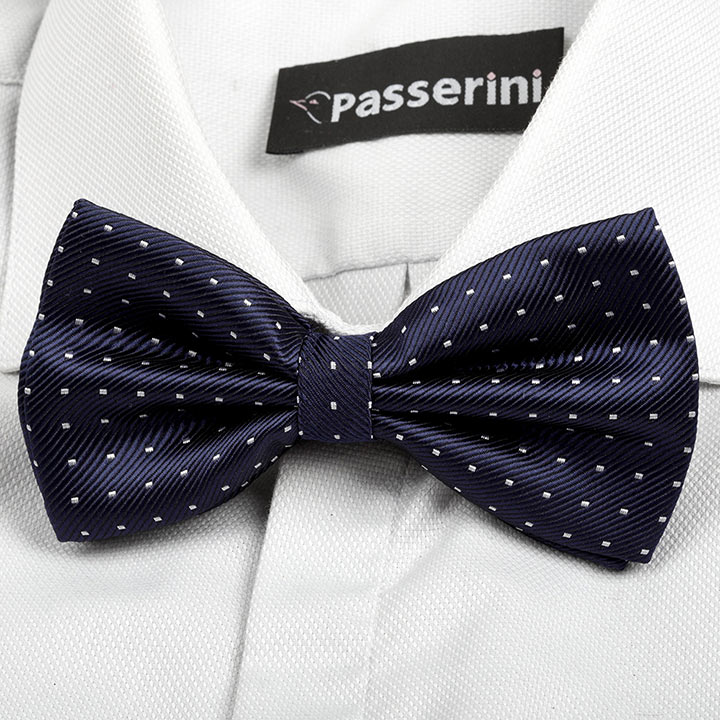 Passerini/Am Florentin Blue pánský motýlek se vzorkem